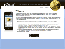 Tablet Screenshot of icoin.com